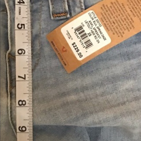 True Religion Jeans Super Skinny Size- 25 - Picture 2 of 13